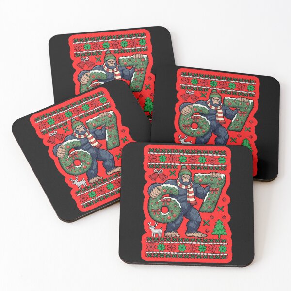 Item preview, Bigfoot Christmas Six Seven Ugly  designed and sold by WoodburyLake.