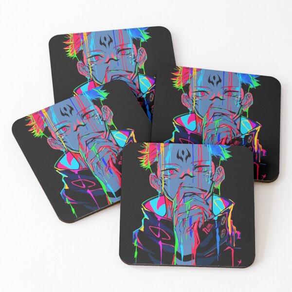 Item preview, Dark Cursed Silhouette with Dripping Rainbow Accents designed and sold by T-Chou.