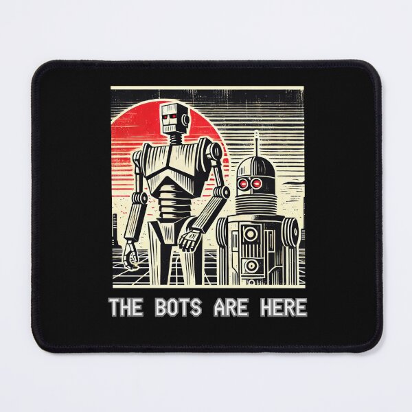 Item preview, Futuristic Humanoid Robot designed and sold by TEEJAMBOREE.