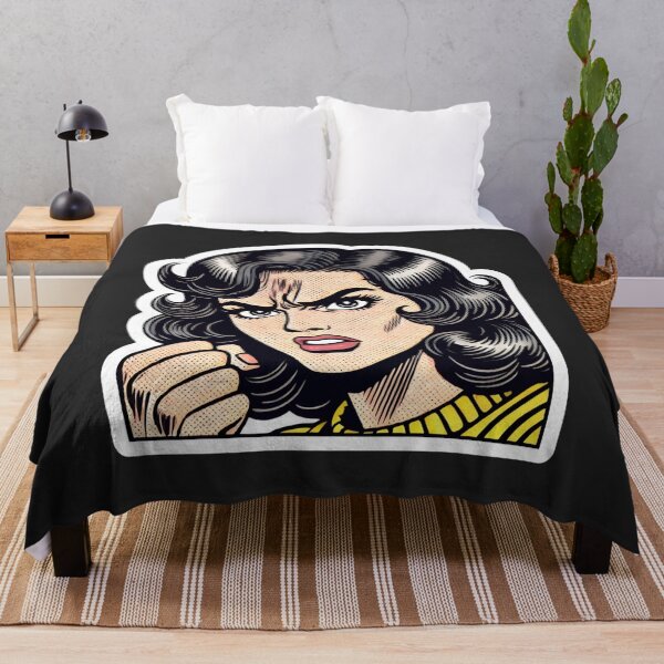 Item preview, Lichtenstein-Inspired Pop Art Print designed and sold by PinUpPizzazz.