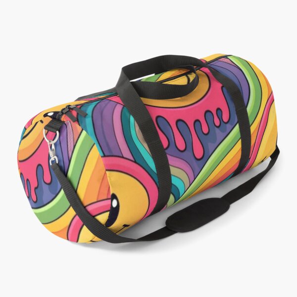 Item preview, Psychedelic melting smiling faces designed and sold by Lucky 777.