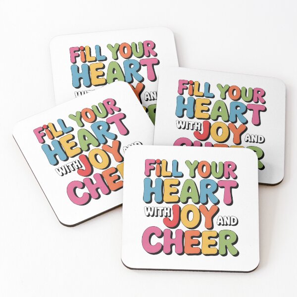 Item preview, Fill your heart with joy and cheer .. designed and sold by nimmitrends.