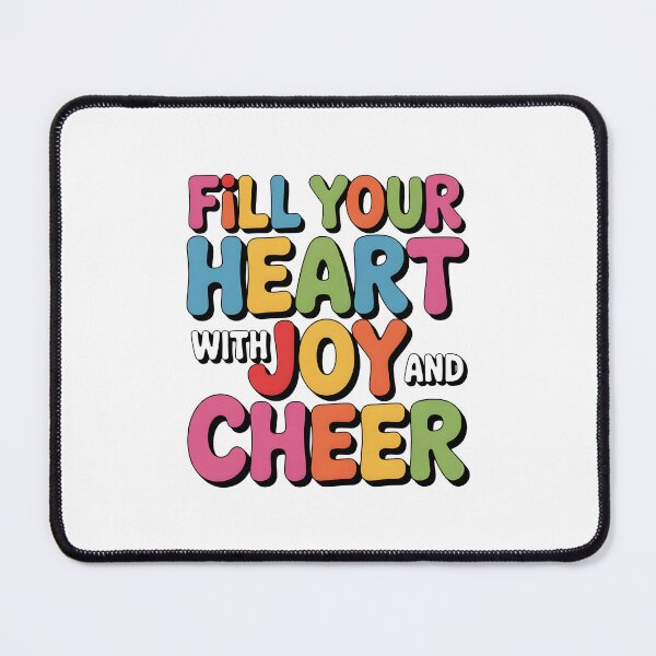 Item preview, Fill your heart with joy and cheer .. designed and sold by nimmitrends.