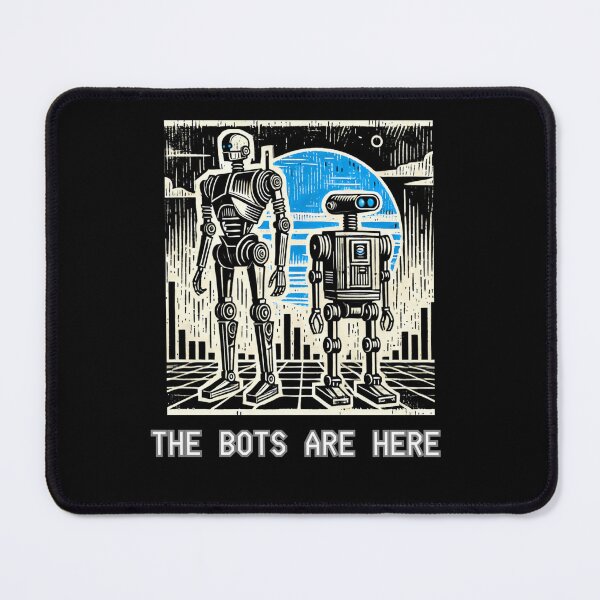 Item preview, Futuristic Humanoid Robot designed and sold by TEEJAMBOREE.