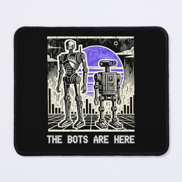 Item preview, Futuristic Humanoid Robot designed and sold by TEEJAMBOREE.