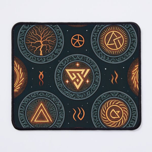 Item preview, Glowing runes designed and sold by Lucky 777.