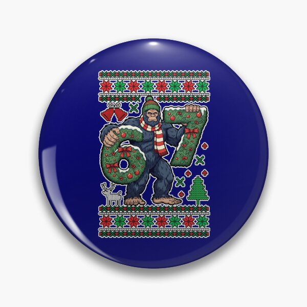 Item preview, Bigfoot Christmas Six Seven Ugly  designed and sold by WoodburyLake.