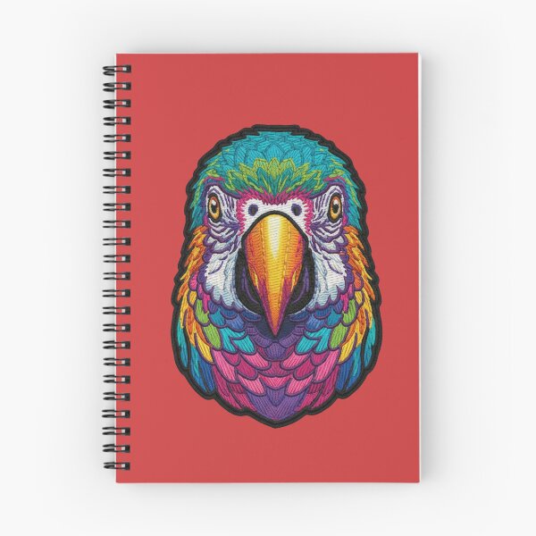 Item preview, EMBROIDERED PARROT PATCH designed and sold by infinitearte.