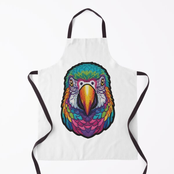 Item preview, EMBROIDERED PARROT PATCH designed and sold by infinitearte.