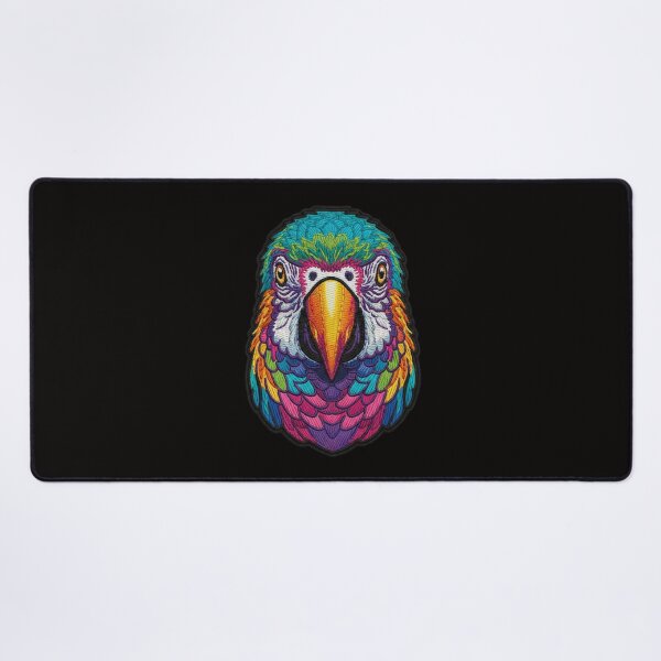 Item preview, EMBROIDERED PARROT PATCH designed and sold by infinitearte.