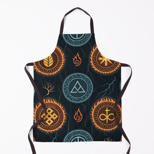 Item preview, Glowing runes , fire , water , air , earth designed and sold by Lucky 777.