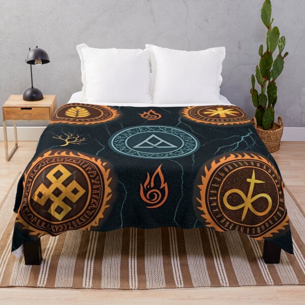 Item preview, Glowing runes , fire , water , air , earth designed and sold by Lucky 777.