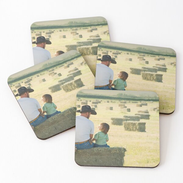 Item preview, Discussion In A Hay Field In Watercolors designed and sold by Oldetimemercan.