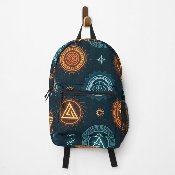 Item preview, Glowing runes , fire , water , air , earth designed and sold by Lucky 777.