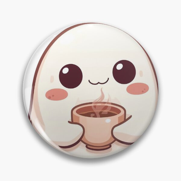 Item preview, Acogedor café fantasma kawaii designed and sold by Rokba.