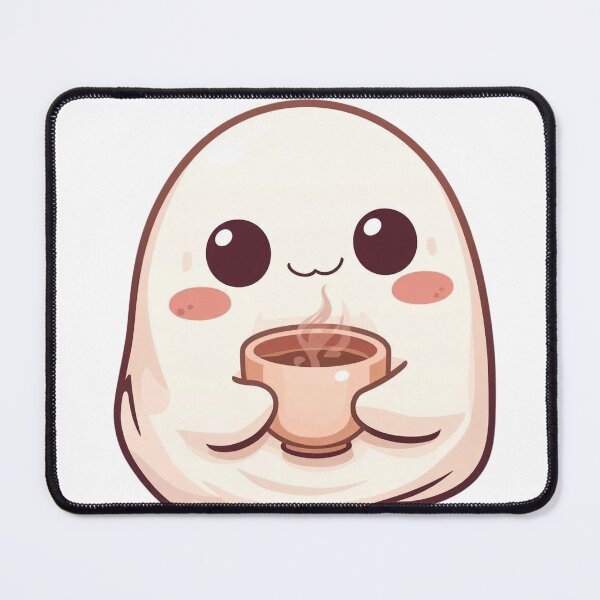 Item preview, Cozy Kawaii Ghost Coffee designed and sold by Rokba.