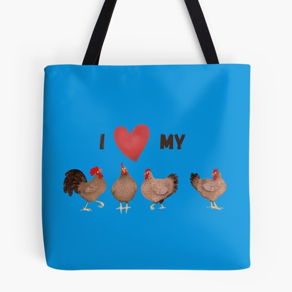Item preview, I Love My Chickens – Fun chicken design for chicken fans designed and sold by KarinaSmiller.