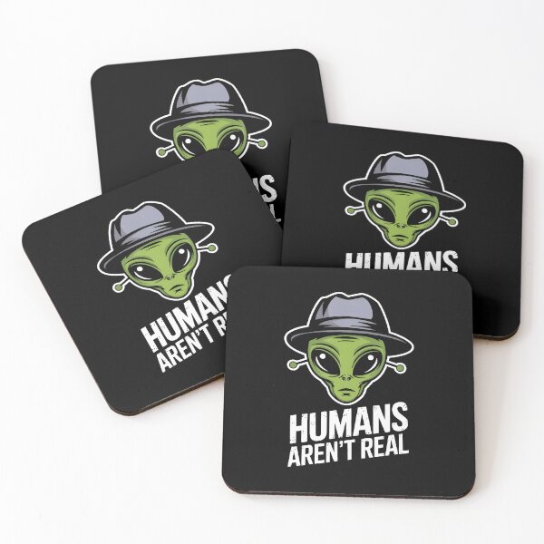 Item preview, Humans Aren'T Real Fun Alien Lover Artwork designed and sold by KristenSophie.