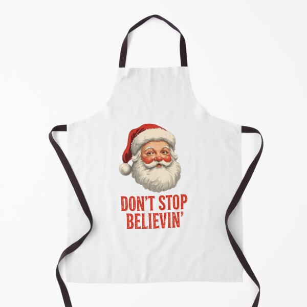 Item preview, Vintage Santa in Red Christmas Design - Don’t Stop Believin’ designed and sold by Two bro's shop.