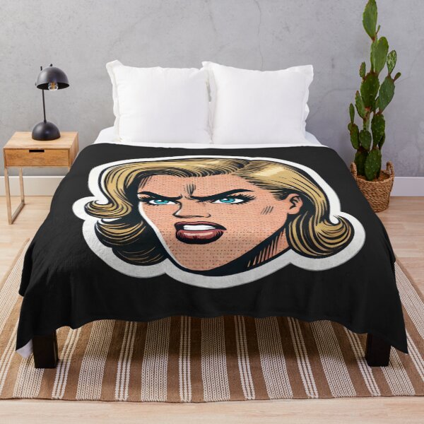 Item preview, Lichtenstein-Inspired Pop Art Print designed and sold by PinUpPizzazz.