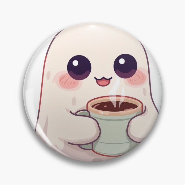 Item preview, Acogedor abrazo de café fantasma designed and sold by Rokba.