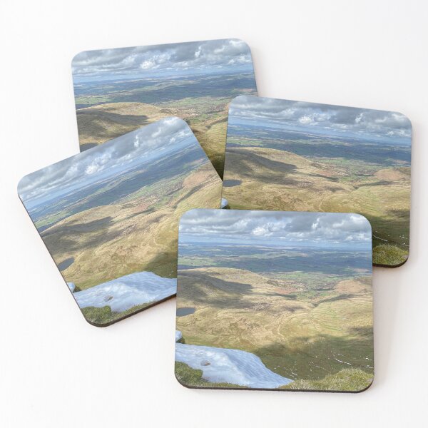Item preview, Sweeping Mountain Valley Vista with Remnants of Snow designed and sold by Greysline.