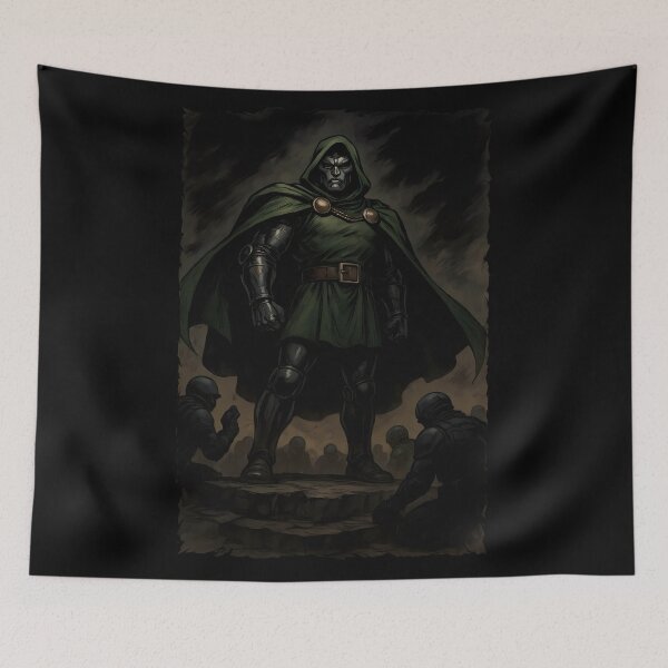 Item preview, Dark Overlord Supreme – Comic Style Villain Art designed and sold by SharikoKenai99.