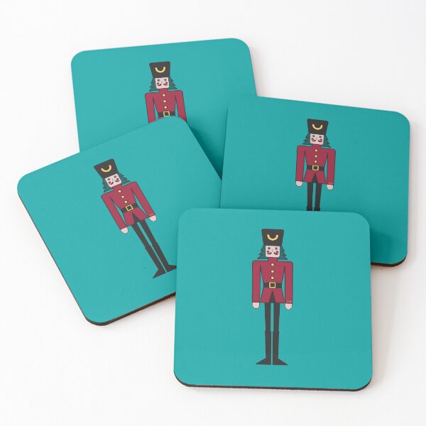 Item preview, Modern Minimalist Nutcracker Soldier Illustration | Christmas Decor Art | YLDS Holiday Collection designed and sold by YLDSPARK.