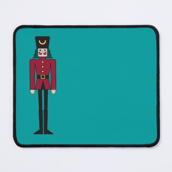 Item preview, Modern Minimalist Nutcracker Soldier Illustration | Christmas Decor Art | YLDS Holiday Collection designed and sold by YLDSPARK.
