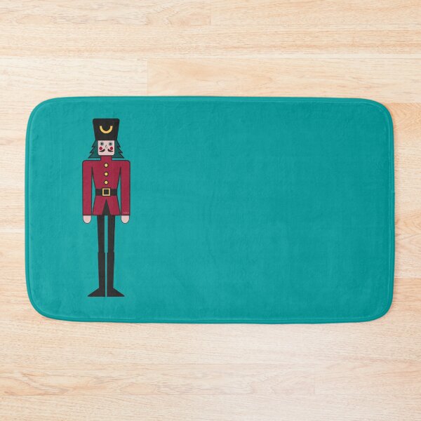 Item preview, Modern Minimalist Nutcracker Soldier Illustration | Christmas Decor Art | YLDS Holiday Collection designed and sold by YLDSPARK.