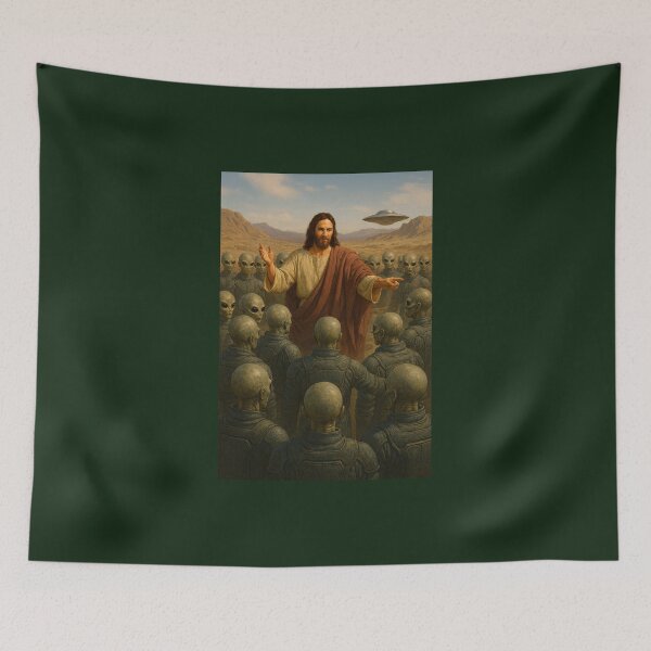 Item preview, Sermon to the Aliens designed and sold by Halifaxartguy.