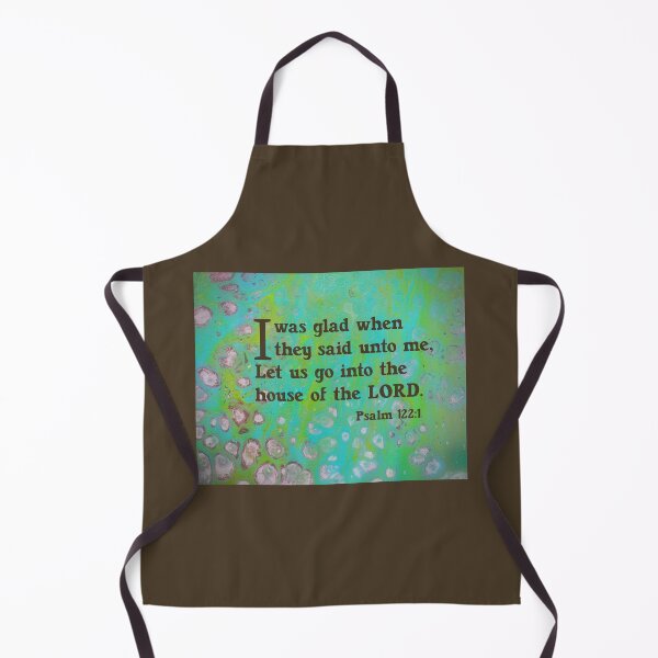 Item preview, I Was Glad When They Said Unto Me, Let Us Go Into The House Of The LORD. Psalm 122:1 designed and sold by Angela Dow.