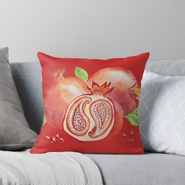 Artikelvorschau, Granatapfel Yalda Aquarell entworfen und verkauft von Redilion.