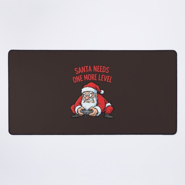 Item preview, Santa Needs One More Level designed and sold by Ovaloon.