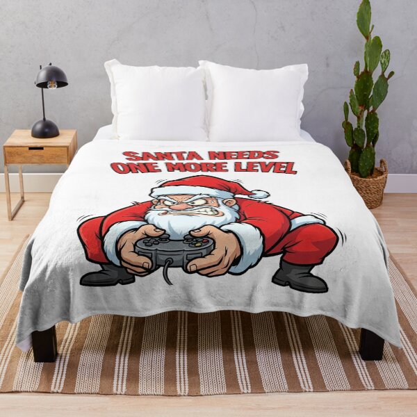 Item preview, Santa Needs One More Level designed and sold by Ovaloon.