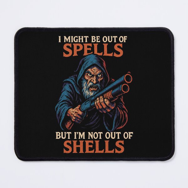 Item preview, Out of Spells Not Out of Shells Cleric Design designed and sold by Victor Shadehorn.