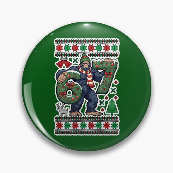 Item preview, Bigfoot Christmas Six Seven Ugly  designed and sold by WoodburyLake.