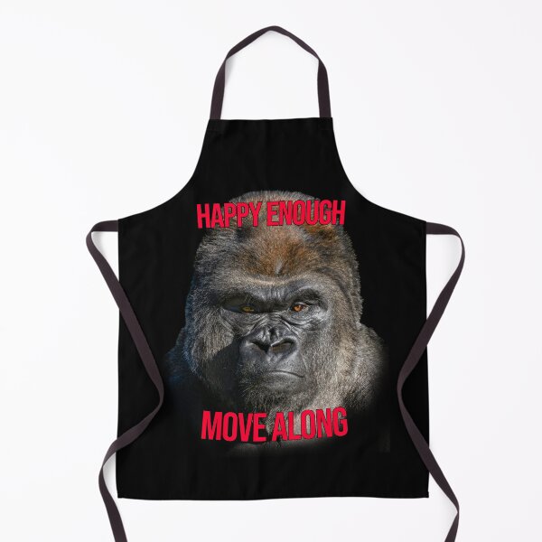 Item preview, Happy Enough – Move Along Gorilla designed and sold by JWJ Photographs.