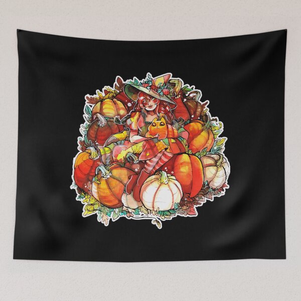 Item preview, The Pumpkin Patch Witch designed and sold by hadley-gilbert.