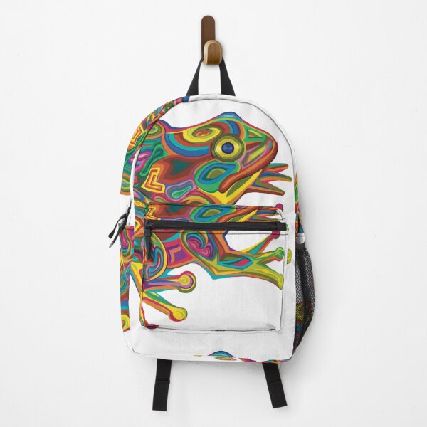Item preview, abstract frog designed and sold by Dybbuk-Debunked.