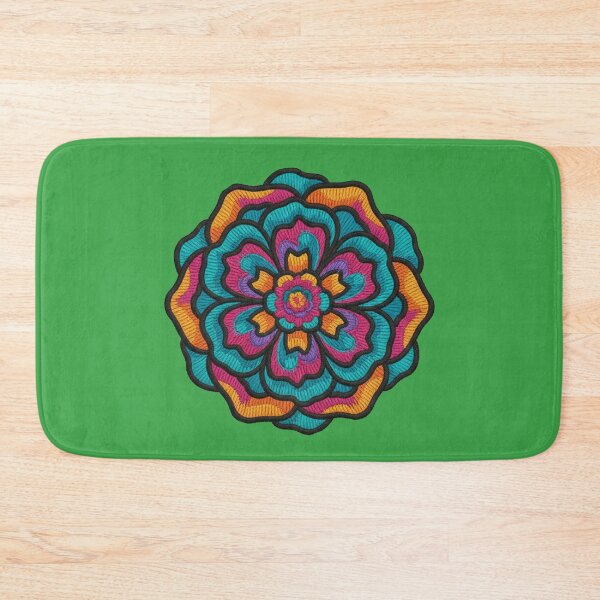 Item preview, EMBROIDERED FLOWER PATCH designed and sold by infinitearte.