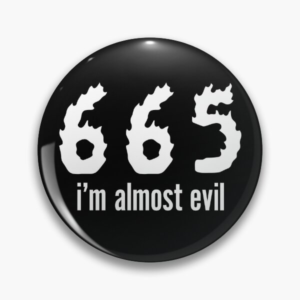Item preview, 665 Almost Evil Funny Devilish Humor Design designed and sold by Victor Shadehorn.