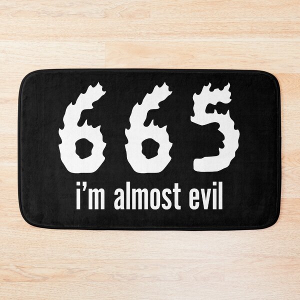 Item preview, 665 Almost Evil Funny Devilish Humor Design designed and sold by Victor Shadehorn.