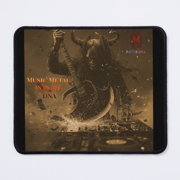 Item preview, Music Metal Is In My DNA – DJ Table destroyed designed and sold by MetalDNA.