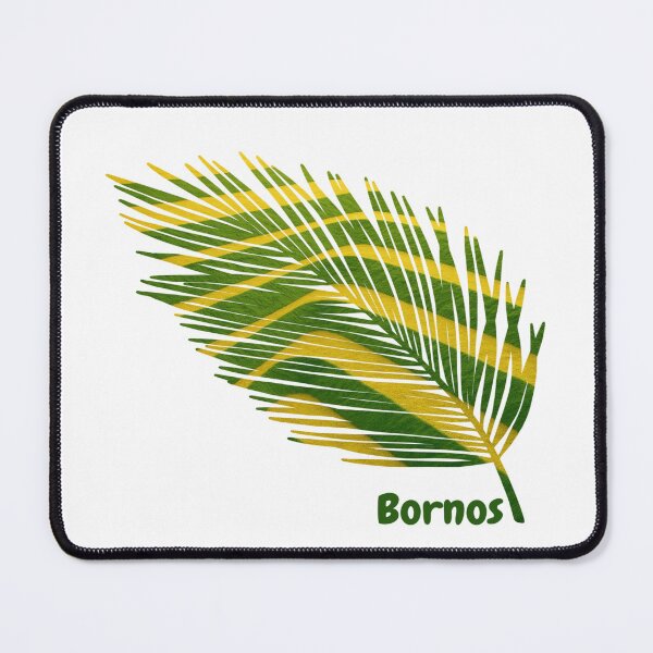 Item preview, Abstract Flag of Bornos – Feather Shape Design designed and sold by ArteJorge48.