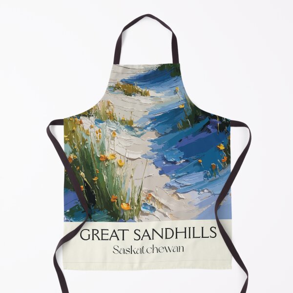 Item preview, Great Sandhills Saskatchewan | Active Sand Dunes Art Print designed and sold by TuncGK.
