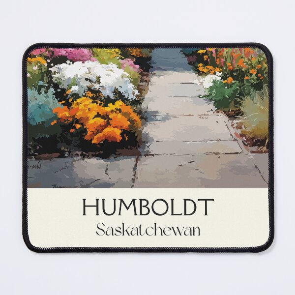 Item preview, Humboldt Saskatchewan | Historic Red Brick Architecture Art Print designed and sold by TuncGK.