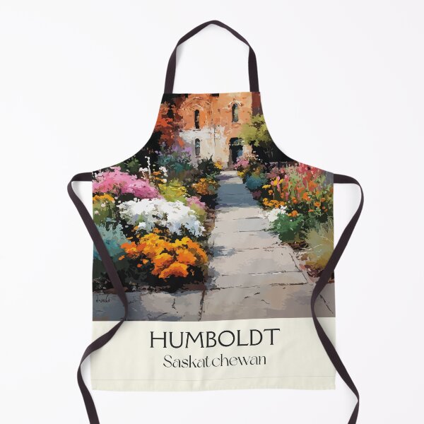 Item preview, Humboldt Saskatchewan | Historic Red Brick Architecture Art Print designed and sold by TuncGK.