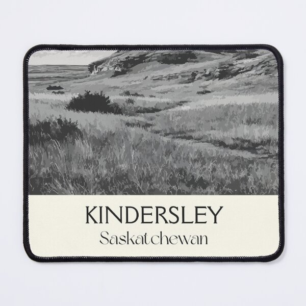 Item preview, Kindersley Saskatchewan | Prairie Mesa & Big Sky Art Print designed and sold by TuncGK.