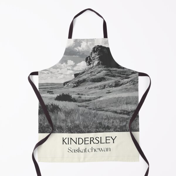 Item preview, Kindersley Saskatchewan | Prairie Mesa & Big Sky Art Print designed and sold by TuncGK.